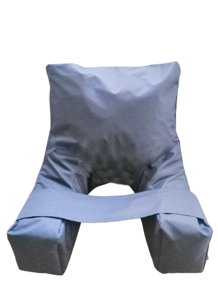 Крісло-подушка з підлокітниками та фіксуючим поясом